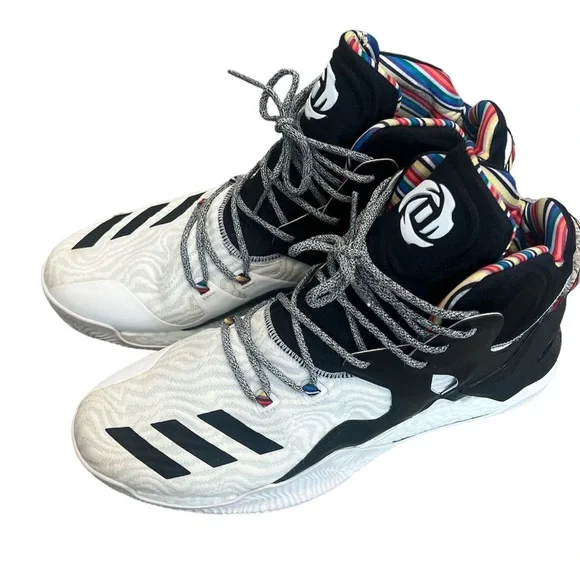Men’s Limited Edition Adidas D Rose 7 BHM Basketball Shoes adidas D Rose 7 Men main image 4